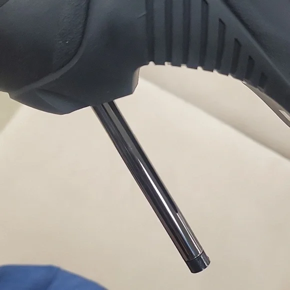 SOLD 🚨AZALE A WANG Black Studded Women's High Heel Boots - Picture 7 of 8